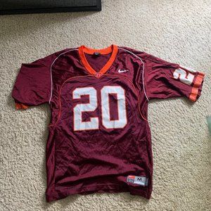 Virginia Tech Football #20 Jersey Medium